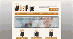 Desktop Screenshot of napasa.listpipe.com