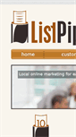 Mobile Screenshot of demoblog.listpipe.com